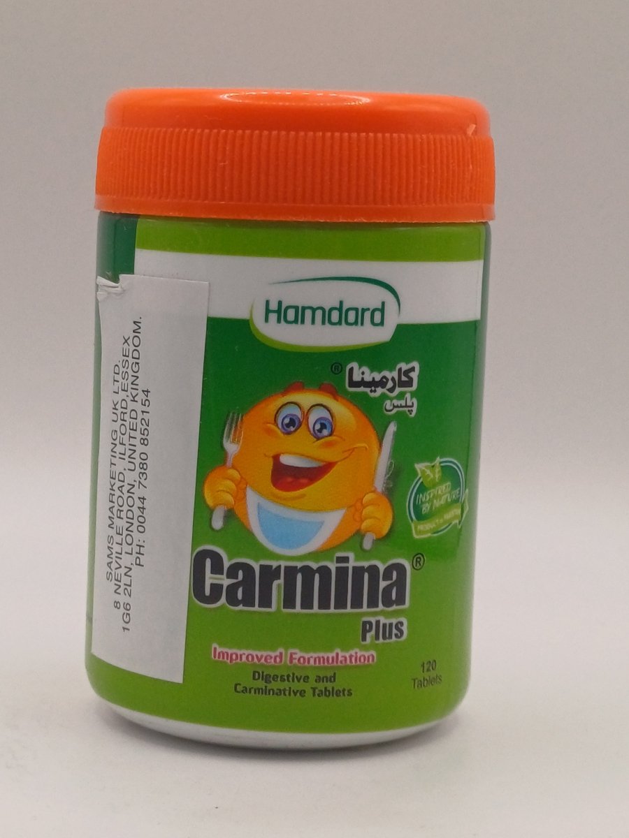 HAMDARD CARMINA PLUS - 120TABLETS - HAMDARD