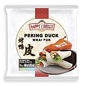 HAPPY BELLY PEKING DUCK WRAPPER - 140G - HAPPY BELLY