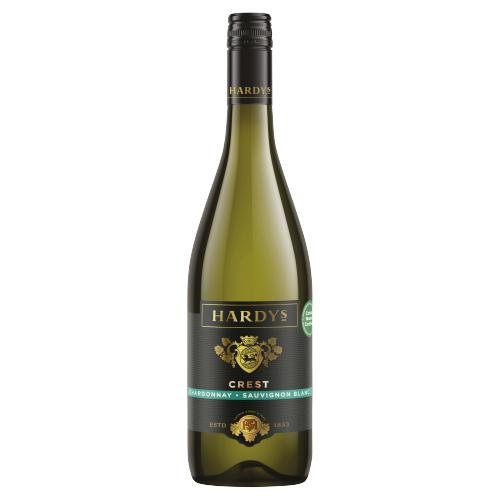 HARDYS CREST CHARDONNAY SAUVIGNON BLANC - 75CL - HARDYS