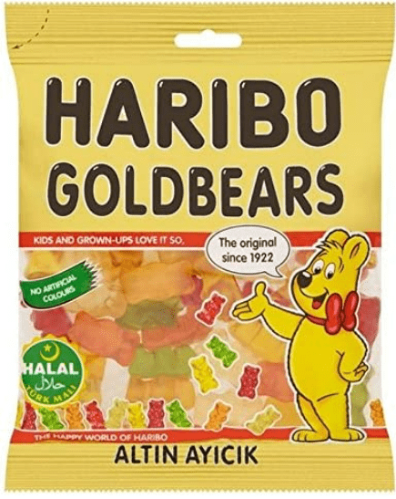 HARIBO ALTIN AYICIK HALAL - 100G - HAAGEN - DAZS