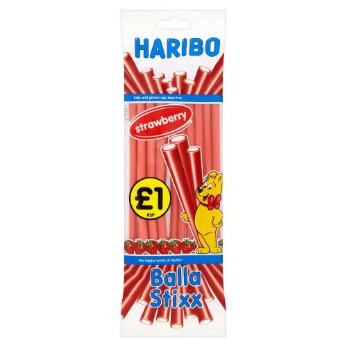 HARIBO BALLA STRAWBERRY - 140G - HARIBO