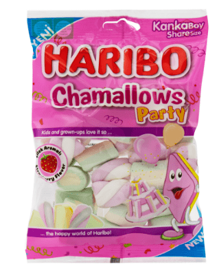 HARIBO CHAMALLOWS PARTY - 70G - HARIBO