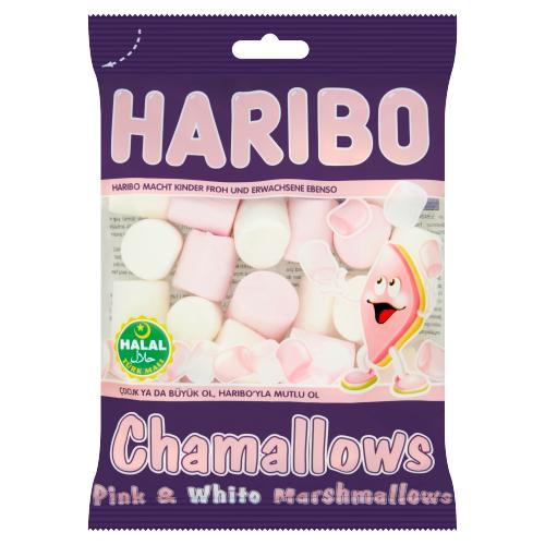 HARIBO CHAMALLOWS PINK AND WHITE - 70G - HARIBO