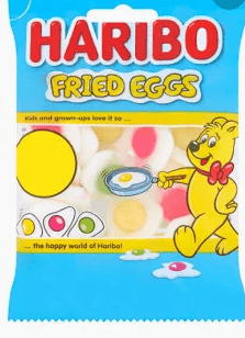 HARIBO FRIED EGGS - 60G - HARIBO