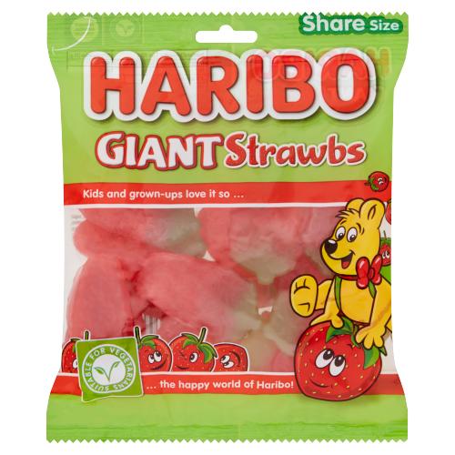 HARIBO GIANT STRAWBS - Branded