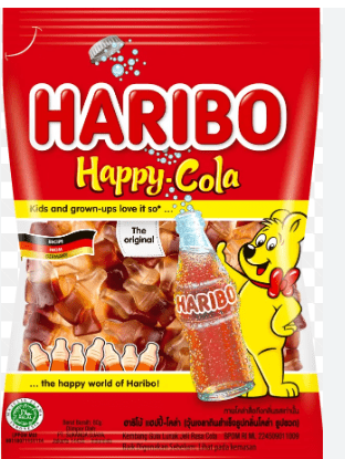 HARIBO HAPPY COLA - 80G - HARIBO