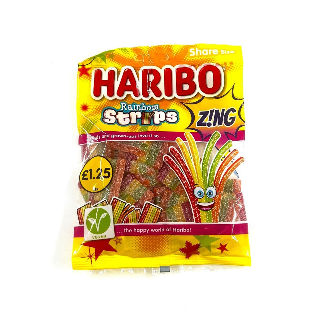 HARIBO RAINBOW STRIPS - 130G - HARIBO