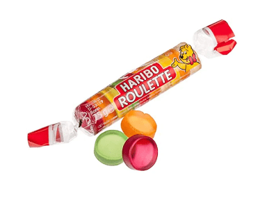 HARIBO ROULETTE JELLY CANDY - 25G - HARIBO