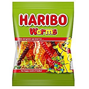 HARIBO WORMS - 80G - HARIBO