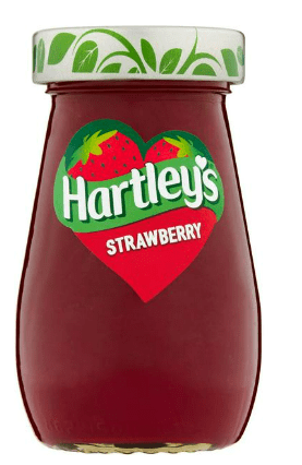 HARTLEYS STRAWBERRY JAM - 300G - HARTLEYS