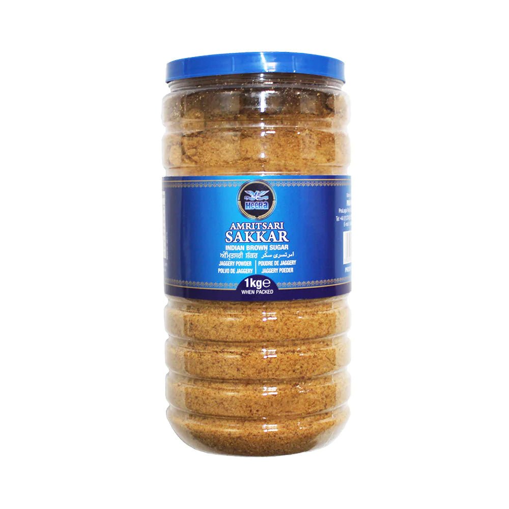 HEERA AMRITSARI SAKKAR ( INDIAN BROWN SUGAR) - 1KG - HEERA