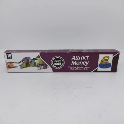 HEERA ATTRACT MONEY INCENSE STICK - 15G - HEERA