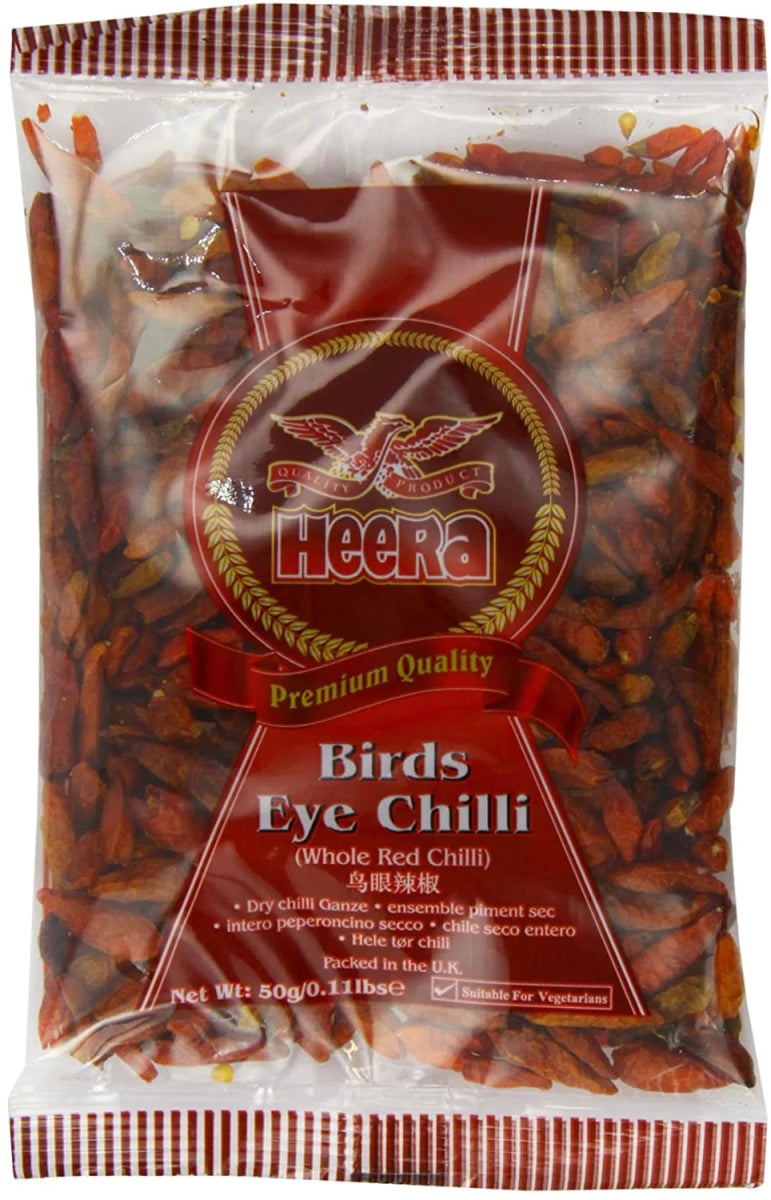 HEERA BIRDS EYE CHILLI - 50G - HEERA