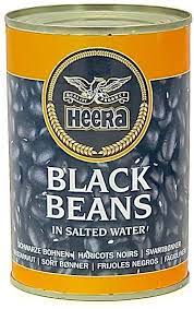 HEERA BLACK BEANS IN SALTED WATER - 400G - HEERA