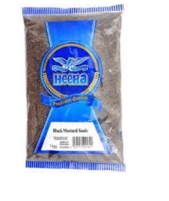 HEERA BLACK MUSTARD SEEDS - 1KG - HEERA