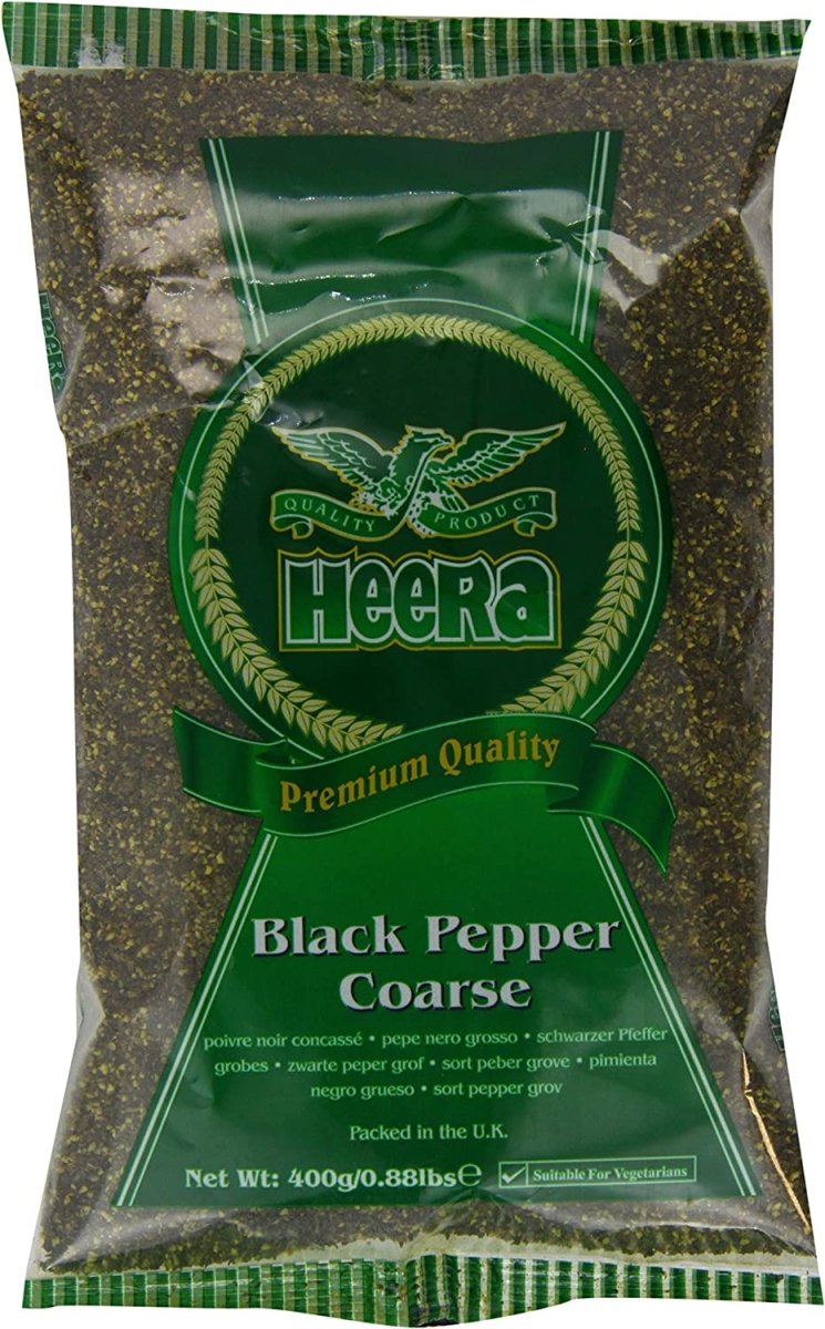 HEERA BLACK PEPPER COARSE - 400G - HEERA