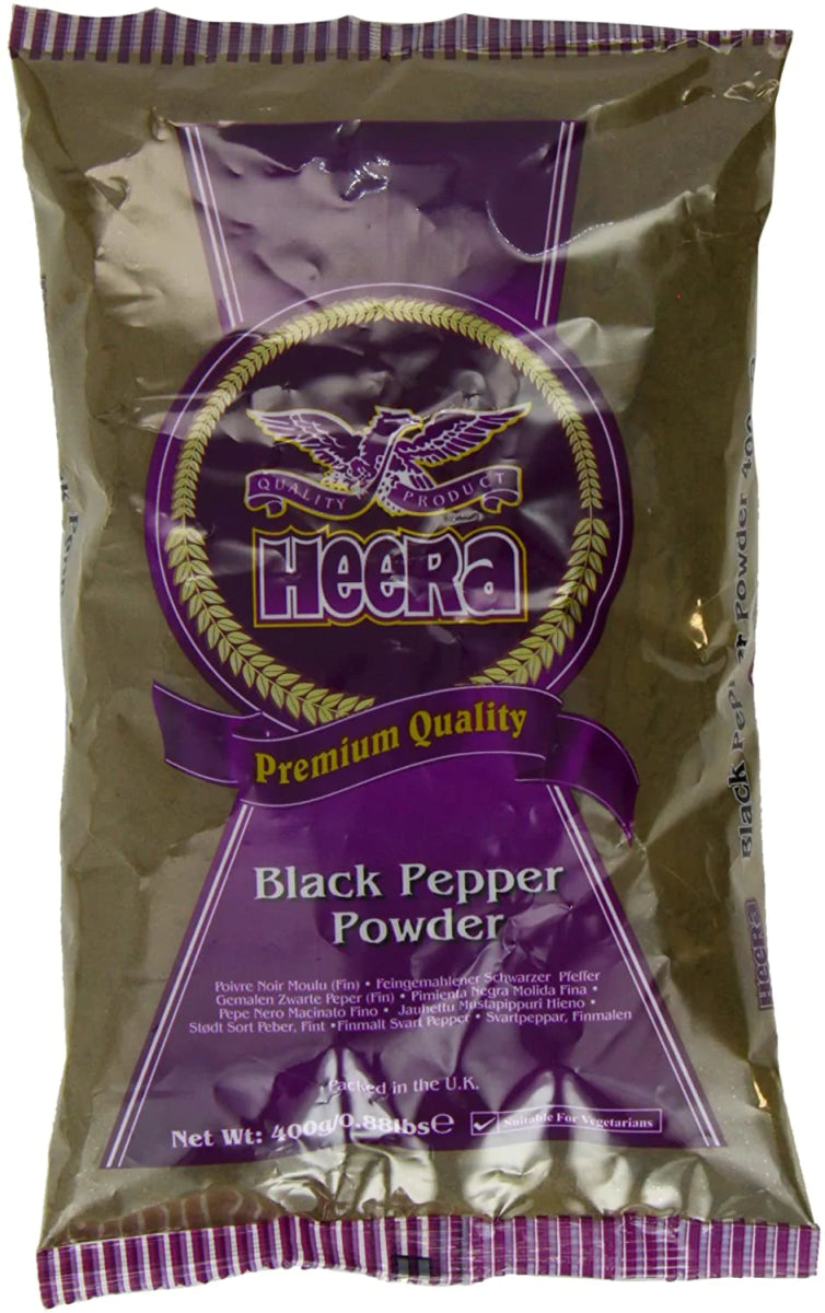 HEERA BLACK PEPPER POWDER - 400G - HEERA