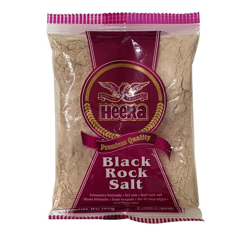 HEERA BLACK ROCK SALT POWDER - 100G - HEERA