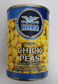 HEERA BOILED CHICK PEAS - 400G - HEERA