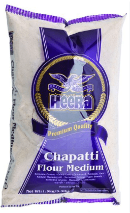 HEERA CHAPATTI FLOUR MEDIUM - 1.5KG - HEERA