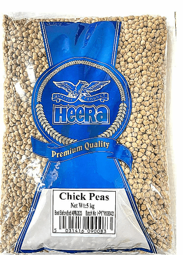 HEERA CHICK PEAS (KABLI CHANA) - 5KG - HEERA