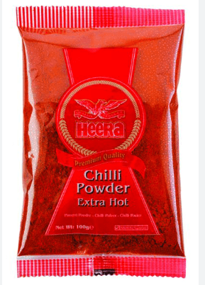 HEERA CHILLI POWDER (EXTRA HOT) - 100G - HEERA