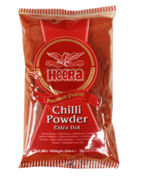 HEERA CHILLI POWDER EXTRA HOT - 400G - HEERA