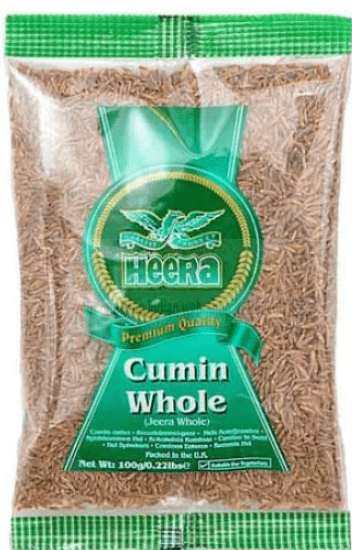 HEERA CUMIN WHOLE (JEERA WHOLE) - 100G - HEERA