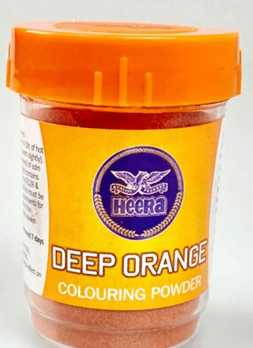 HEERA DEEP ORANGE FOOD COLOUR (24) - HEERA