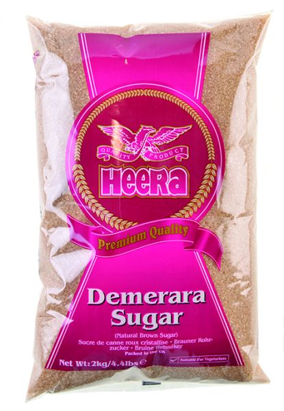 HEERA DEMERARA SUGAR - 2KG - HEERA