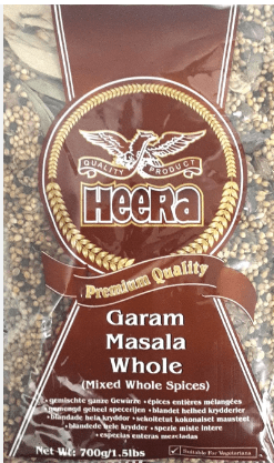 HEERA GARAM MASALA WHOLE - 700G - HEERA