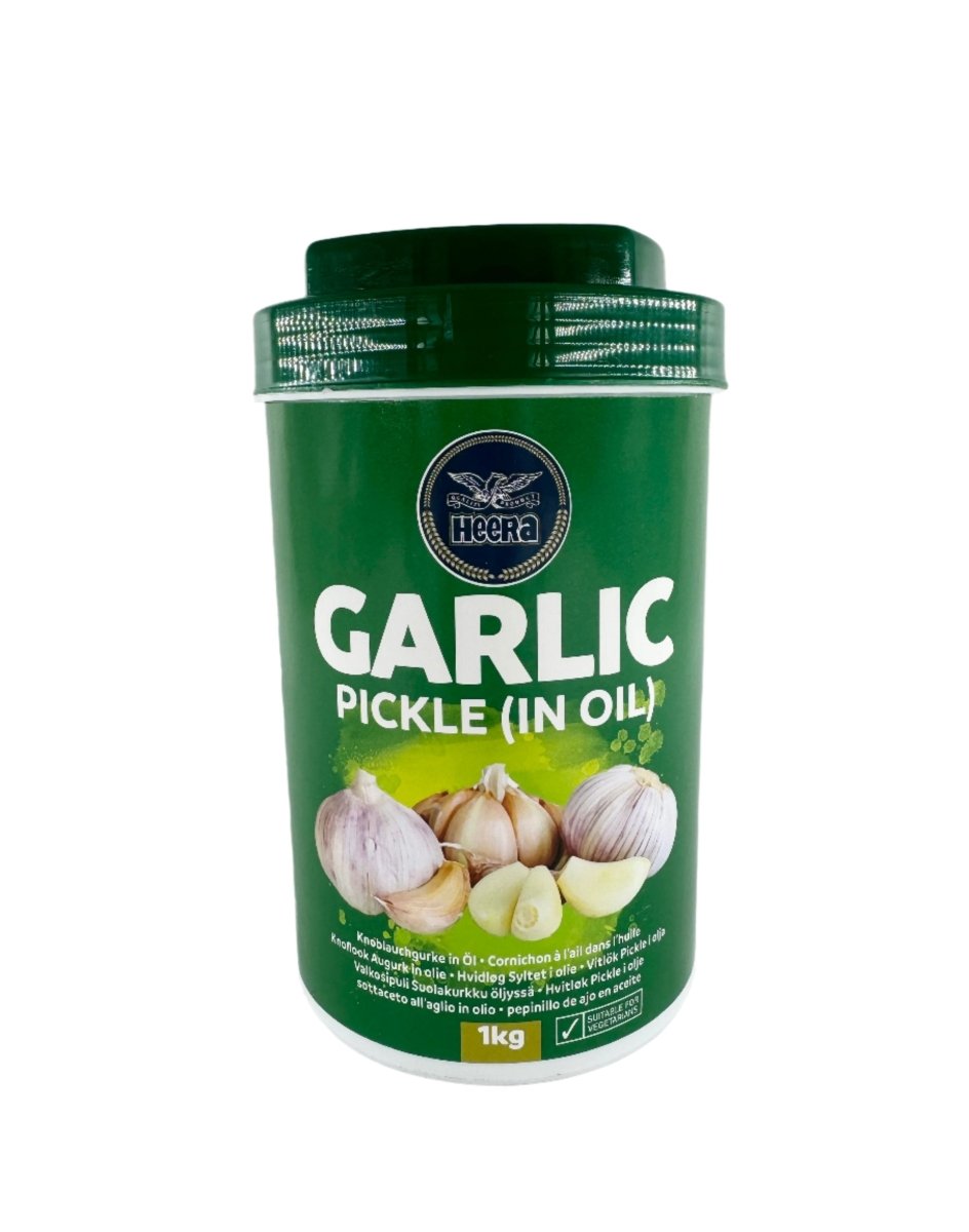 HEERA GARLIC PICKLE IN OIL - 1KG - HEERA