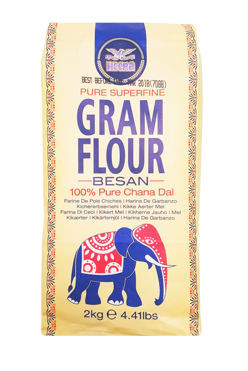 HEERA GRAM FLOUR - 2KG - HEERA