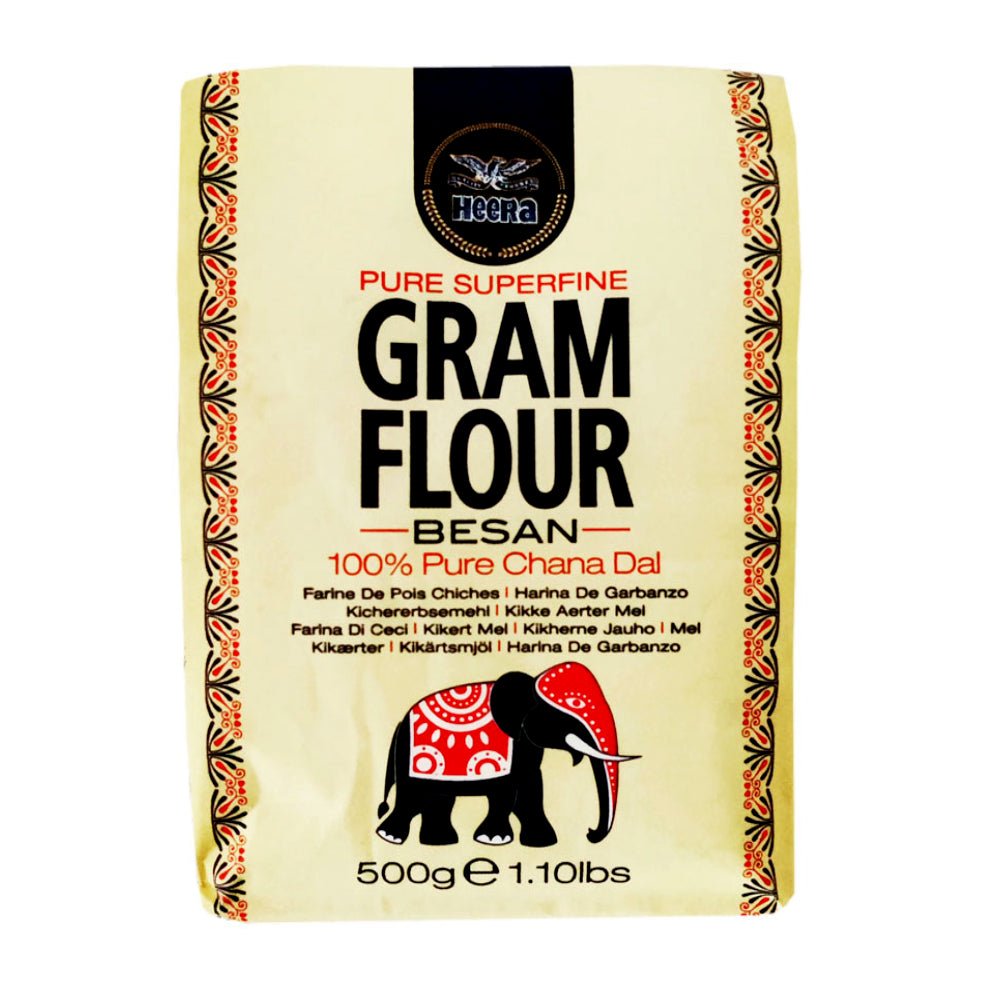 HEERA GRAM FLOUR (BESAN) - 500G - HEERA