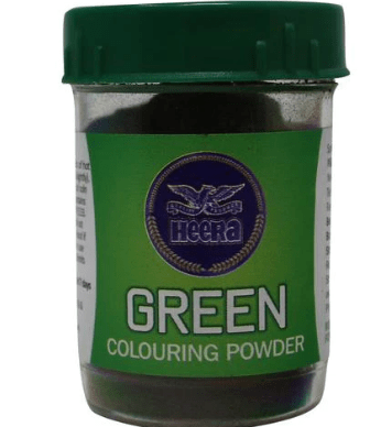 HEERA GREEN COLOURING POWDER - 25G - HEERA