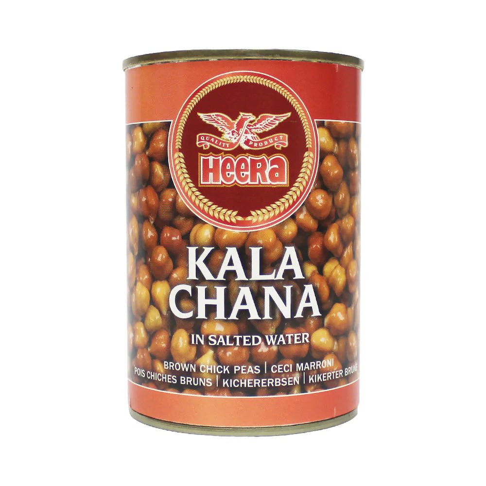 HEERA KALA CHANA IN SALTED WATER - 400G - HEERA