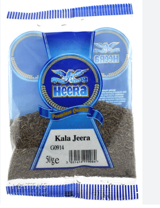 HEERA KALA JEERA (BLACK CUMIN) - 50G - HEERA