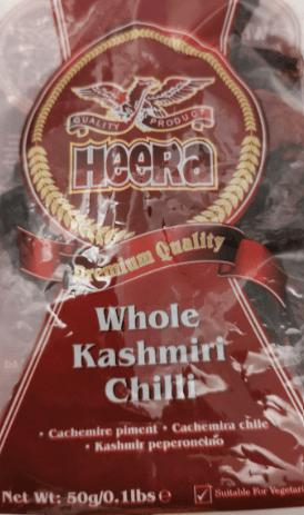 HEERA KASHMIRI CHILLI - 50G - HEERA