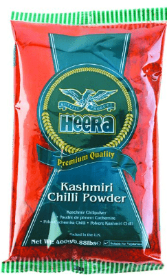 HEERA KASHMIRI CHILLI POWDER - 400G - HEERA