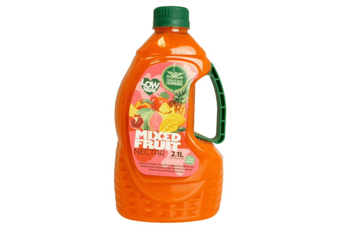 HEERA LOW SUGAR MIXED FRUIT NECTAR - 2.1LTR - HEERA