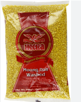 HEERA MOONG DAL WASHED - 500G - HEERA