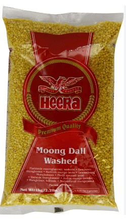 HEERA MOONG DALL WASHED - 1KG - HEERA