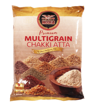 HEERA MULTIGRAIN CHAKKI ATTA - 1.5KG - HEERA