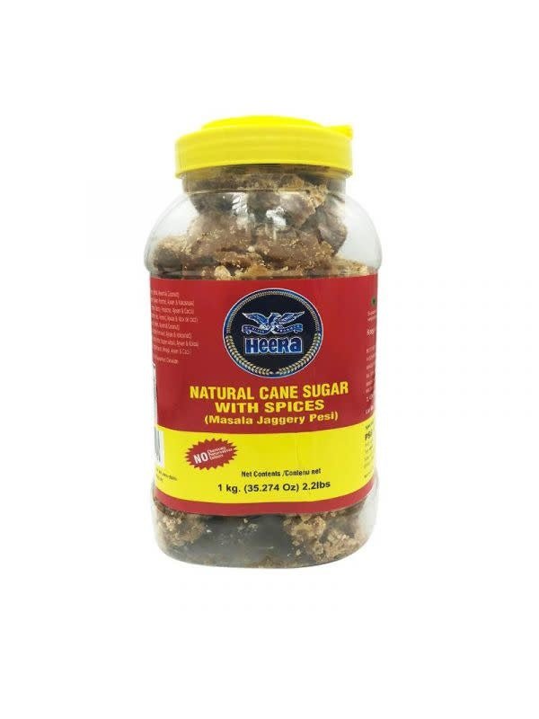 HEERA NATURAL CANE SUGAR WITH SPICES - 1KG - HEERA