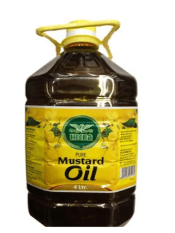 HEERA PURE MUSTARD OIL - 4L - HEERA