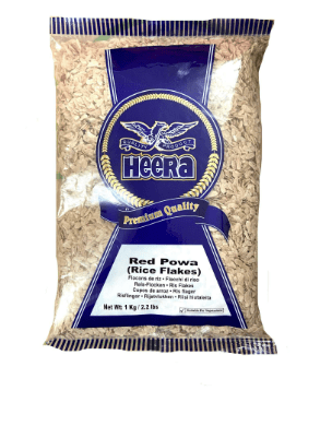 HEERA RED POWA ( RICE FLAKES) - 1KG - HEERA