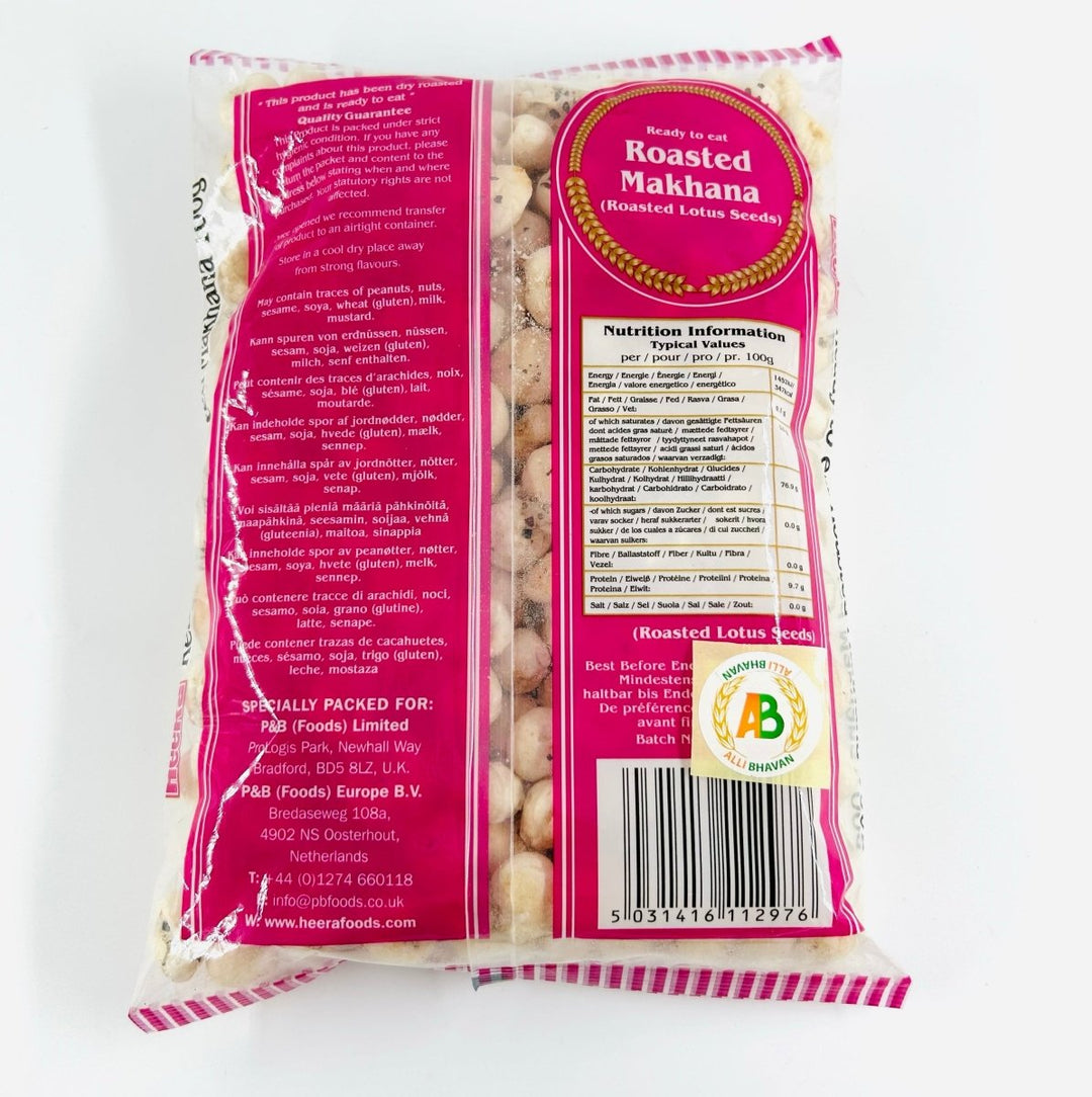 HEERA ROASTED LOTUS SEEDS - 100G - HEERA