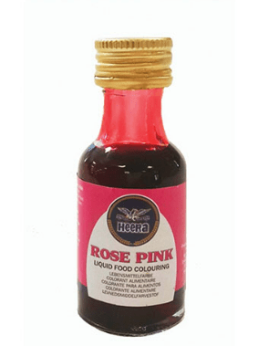 HEERA ROSE PINK FOOD COLOUR - 28ML - HEERA