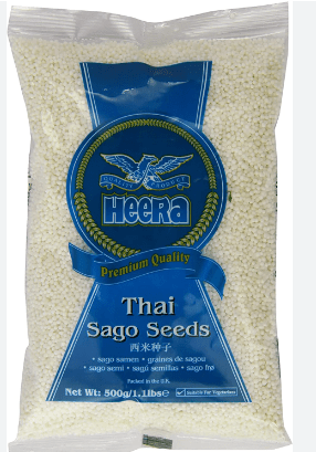 HEERA SAGO SEEDS SMALL - 500G - HEERA