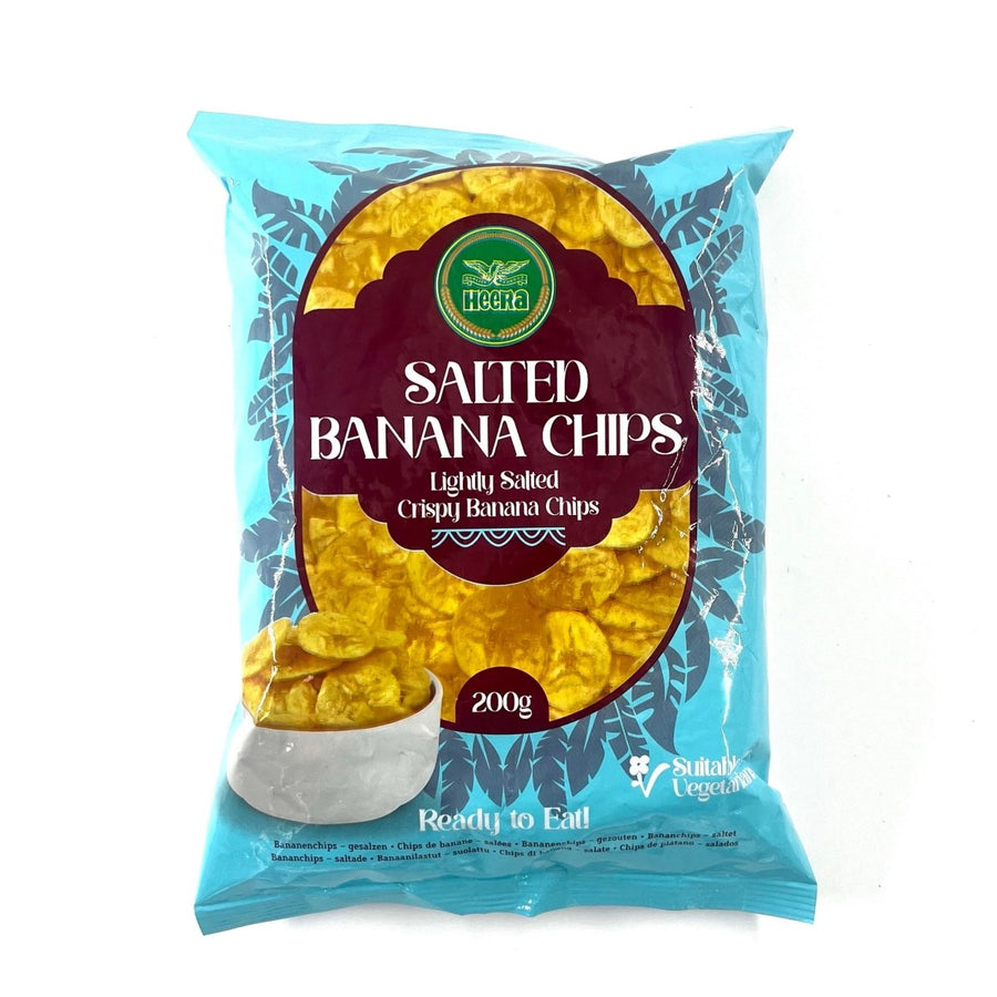 HEERA SALTED BANANA CHIPS - 200G - HEERA